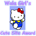 Wala Girl's Cute Site Award