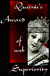 Queenie's Award of Web Superiority