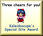 Kaleidoscope's Special Site Award