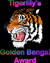 Tigerlily's Golden Bengal Award